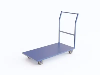 Platform trolley 3D model buy
