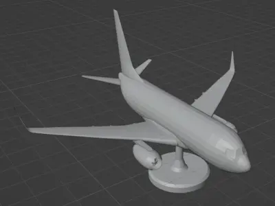 737-800 Free 3D model