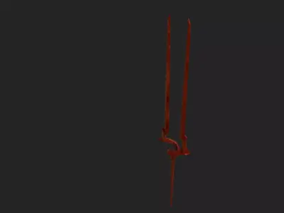 NGE Spear of Longinus Low-poly 3D model