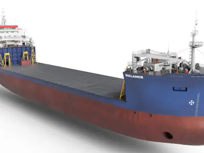 Heavy Load Carrier MV Balance 3D model