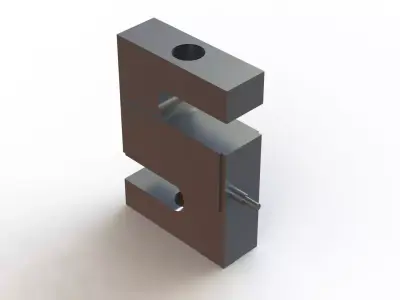 Load Cell Celula de Carga CKS 5000kgf 3D model