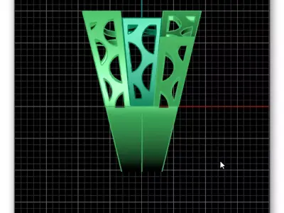 bypass gold ring 2 part 3D print model