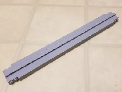 3D Printable Toy Monorail Straight Track 3D print model