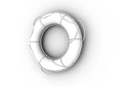 Life Buoy Ring 3D model