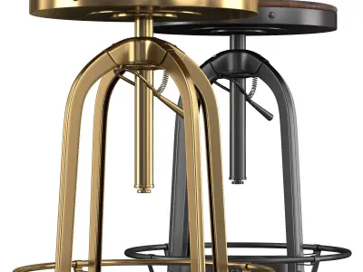 Bar Stool Toledo 3D model