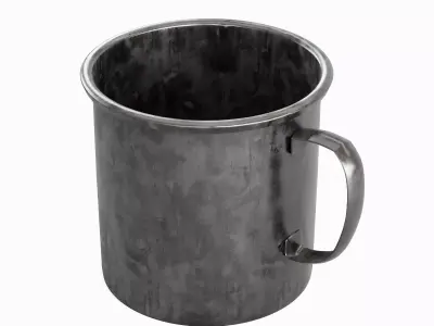 Steel Survival Cup 02 3D model