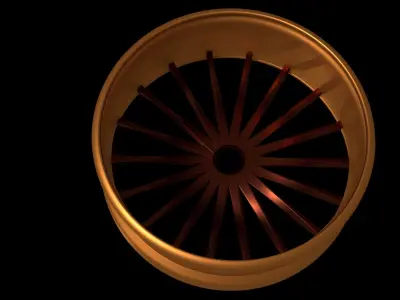 Wheel Trim 3D model by QIll-Arts