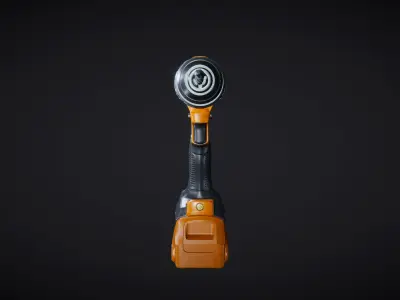 Power Drill 01 Active 3D model