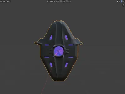 Sci-Fi gadget  Low-poly 3D model