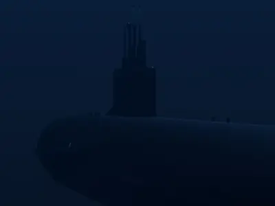 USS Virginia SSN-774 3D model