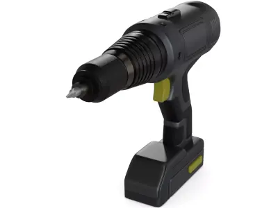 Screw Gun Drill 3D model
