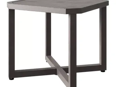 OVE Melbourne 3 pieces Patio Table 3D model