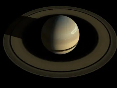 Volumetric Planet Saturn For Blender 3D model