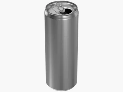Sleek Aluminum Can 355ML Collection 3D model