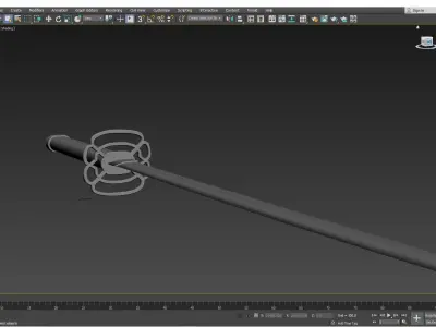 katana sword 3D model
