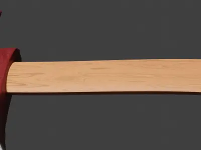 Fire Axe 3D Model 3D model