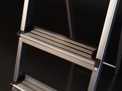 Ladder Free low-poly 3D model purchase