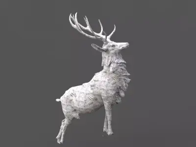 Deer low Res 3D 3D model