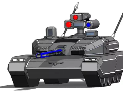 Guardian Tank Free 3D print model