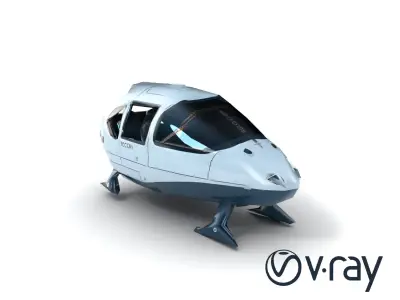 FrostBite Recon Vehicle model pack Low-poly 3D model
