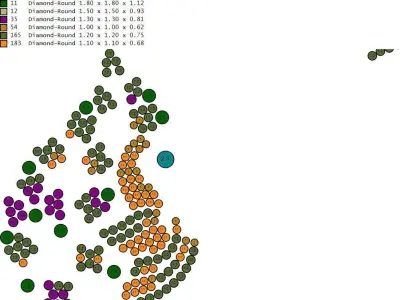 peacock pendant and earring 3D print model