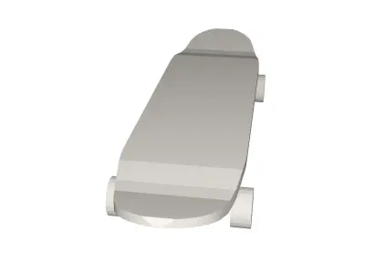 Skateboard 3D model purchase