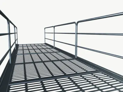 Metal Bridge 3D model purchase