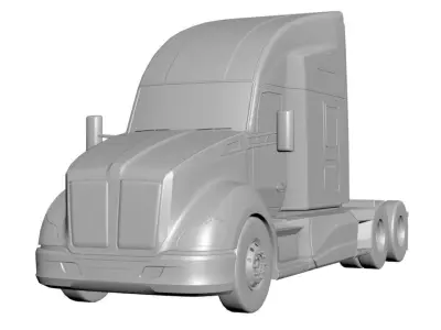 Mega heavy truck 3D model