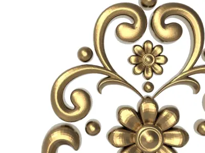  decorative pattern ready for 3D printing 3D model 508