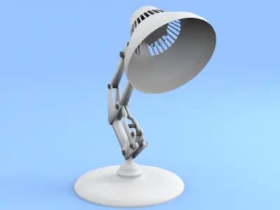 Luxo Jr Free low-poly 3D model