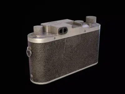 Leica Camera Low-poly 3D model