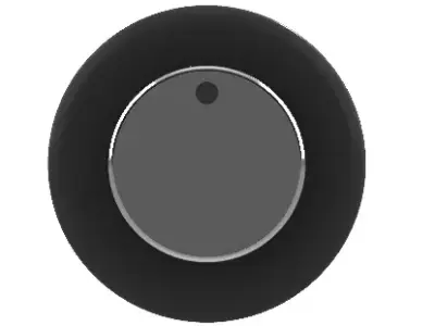 Knob Button 3D model