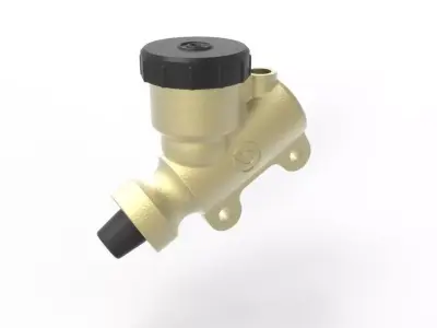Brembo Billet Rear Brake Master Cylinder 3D model