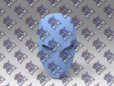 Red hood Rebirth Helmet for 3d print 3D model