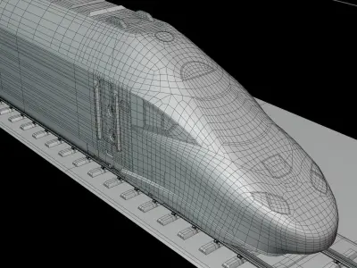 Alstom Avelia locomotive 3D model
