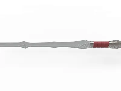 Sword of Lady Sif from movie Thor The Dark World 3D model