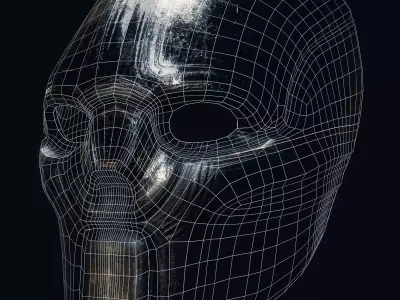 The Wastelander Halloween mask Free 3D print model
