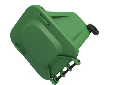 Trash Container 3D model shop