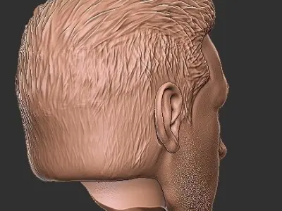 Star Wars Axe Woves Hot Toys Head 3D print model