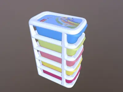 Storage Shelf 3D model