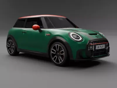 Mini Cooper Jcw Free 3D model