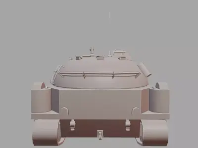 Chrysler K  M4A4 Sherman WWII Medium Tank 3D Printable  3D print model