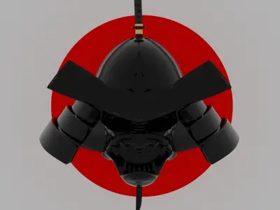 SAMURAI helmet 3D model