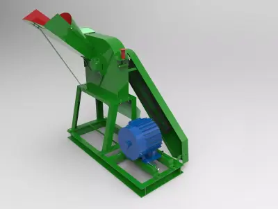 Chaff cutter 3D model