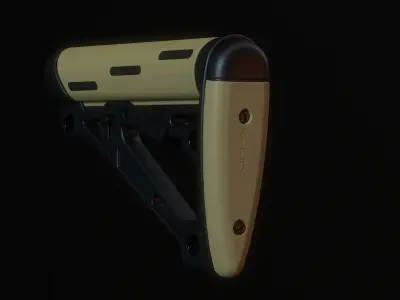 Hogue Stock Low-poly 3D model