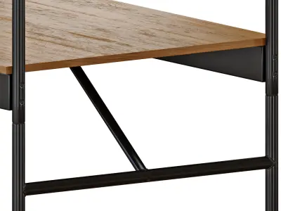  HAVERUD TABLE AND SANDSBERG CHAIRS 3D model