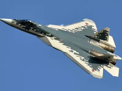 Sukhoi Su-57 3D model buy