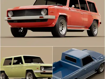 70s generic truck suv pack