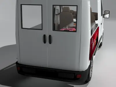 Donut Van 8K 3D model
