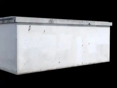 Power Generator PBR LowPoly Low-poly 3D model